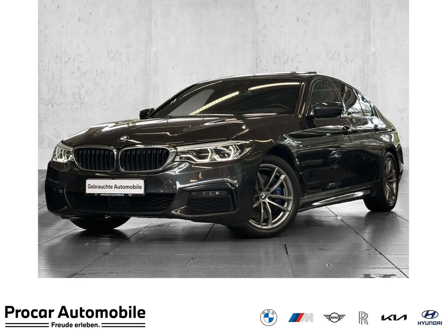 BMW 530 d xDrive M Sport DA+ ACC PA RFK HuD AHK HiFi Grau - 1