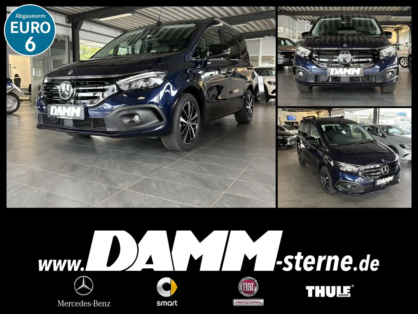 Mercedes-Benz EQT EQT 200 Progressive/TWA/AHK/MBUX/LED/Kamera/WDG BC Blau - 1