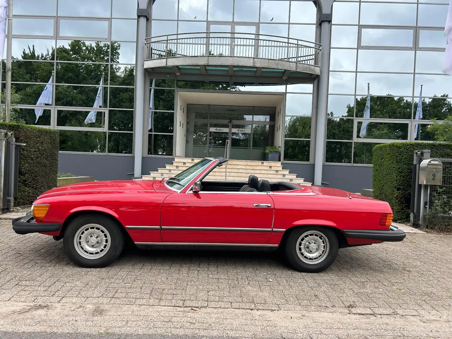 Mercedes-Benz SL 450 SL roadster aut , hardtop,nieuwe apk Rood - 2