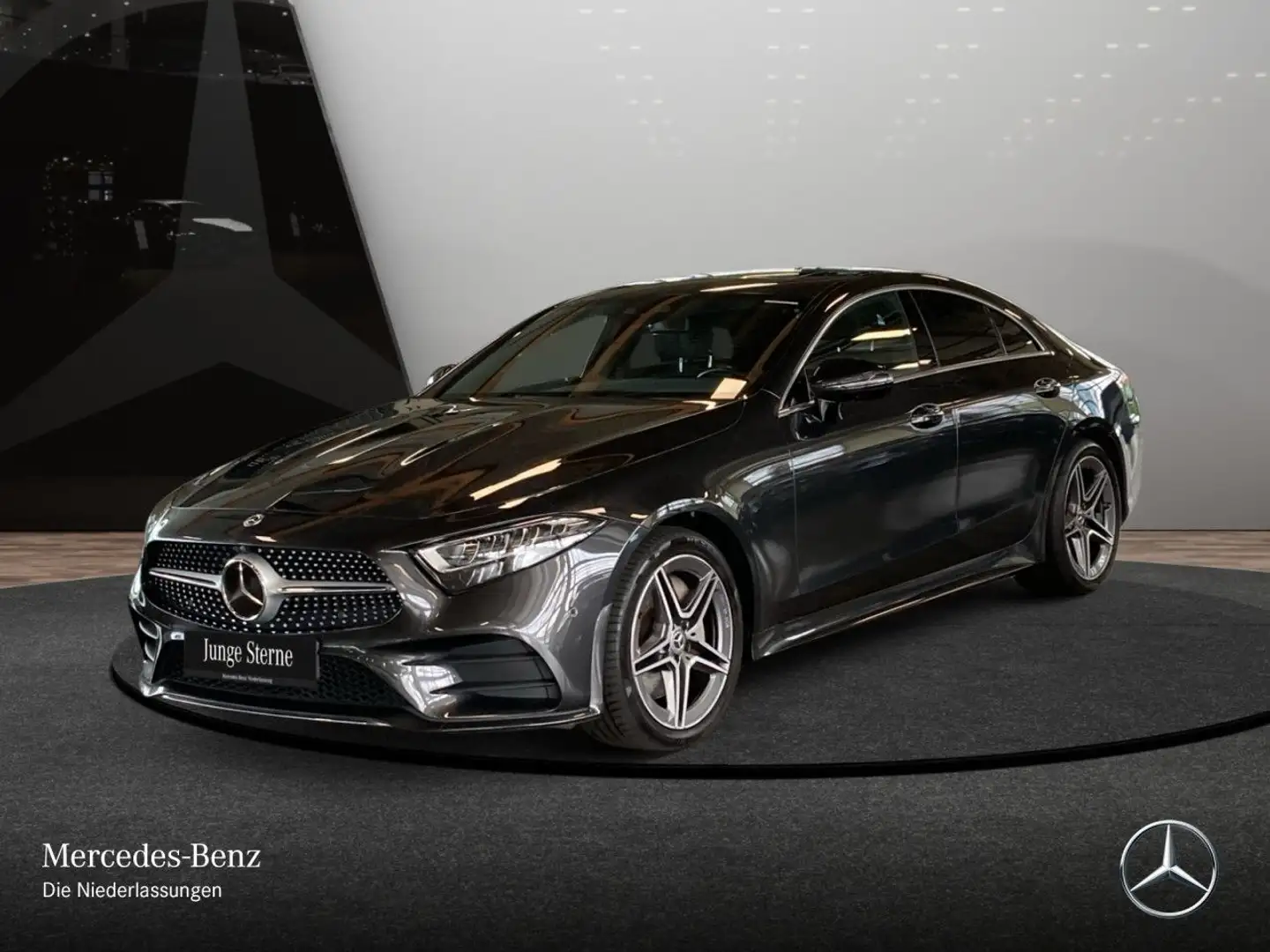 Mercedes-Benz CLS 400 d Cp. 4M AMG WideScreen Burmester Distr. Gris - 2