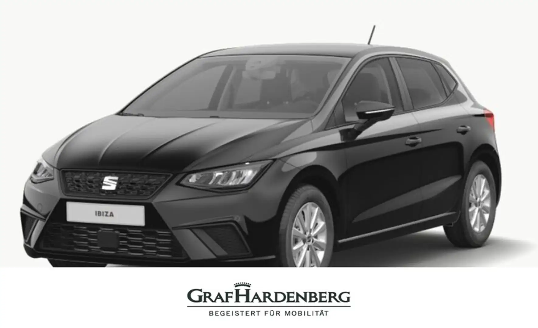 SEAT Ibiza Road Edition 1.0 TSI 85 kW (116 PS) 6-Gang Schwarz - 1