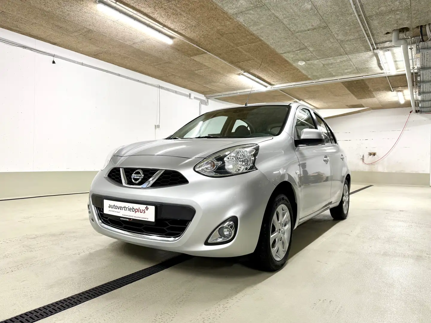 Nissan Micra Acenta 1.2i AUTOMATIK CVT Silber - 1