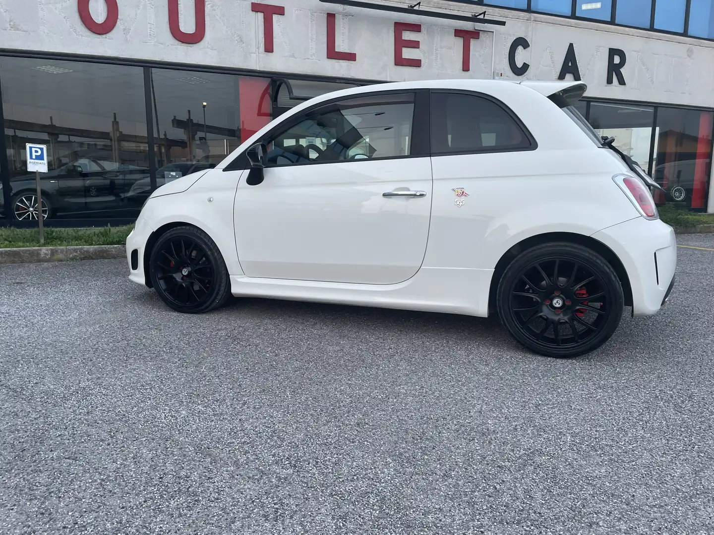 Fiat 500 Abarth Weiß - 2