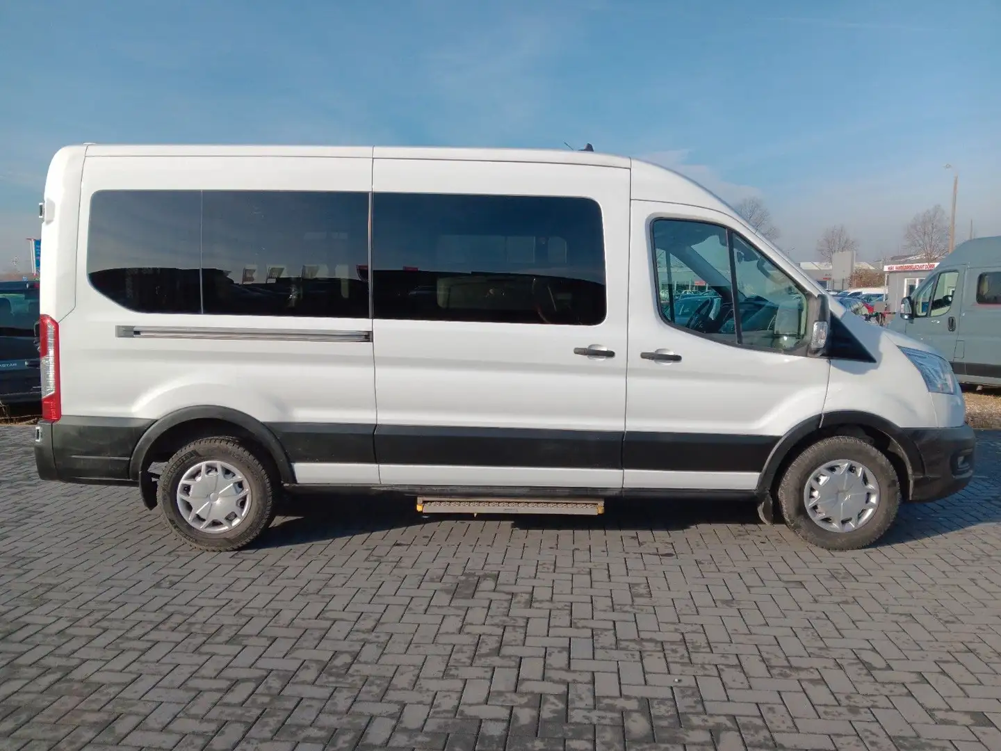 Ford Transit Kombi 350 L2 Trend Rollstuhlrampe Klima Weiß - 2