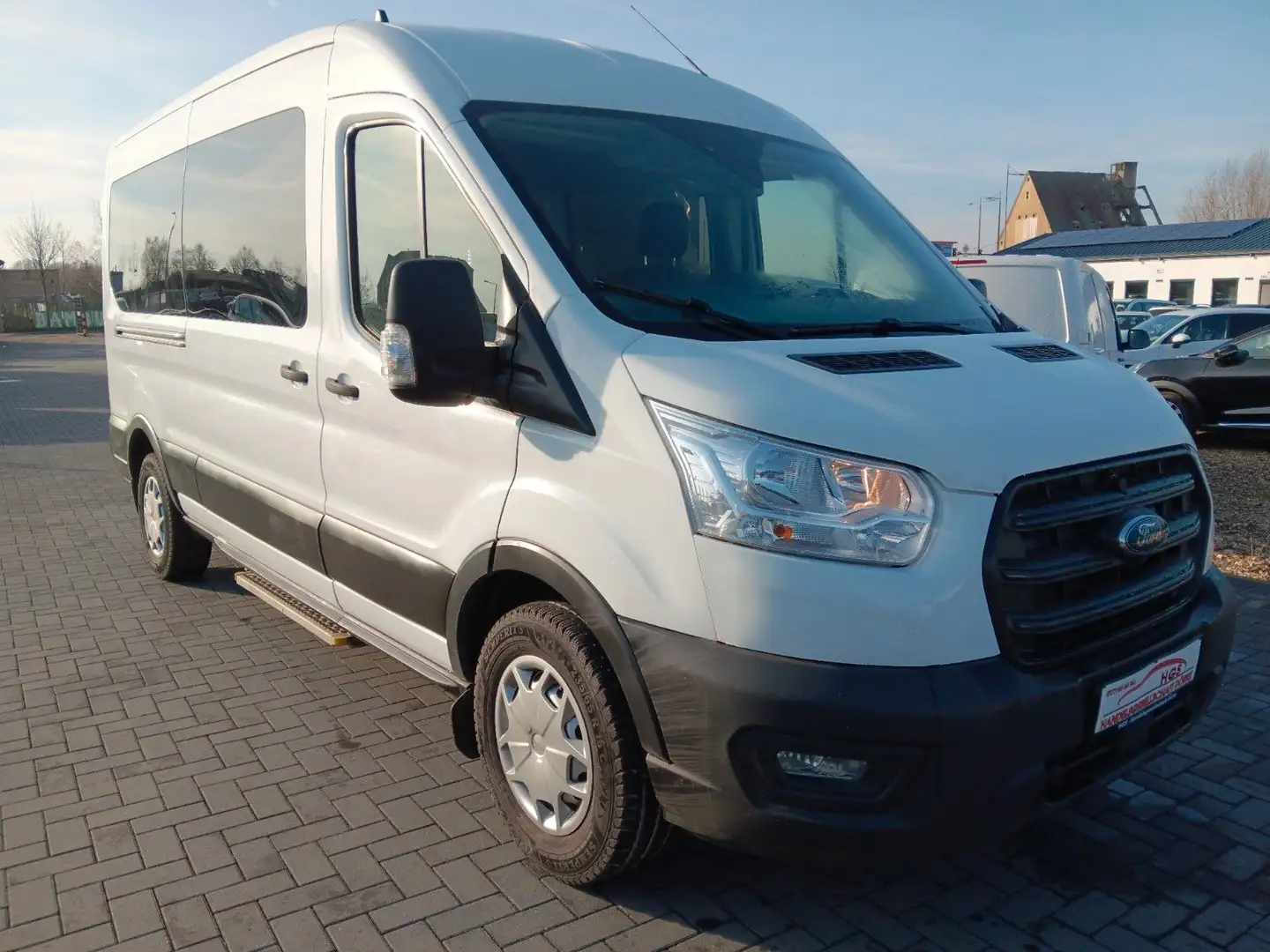 Ford Transit Kombi 350 L2 Trend Rollstuhlrampe Klima Weiß - 1