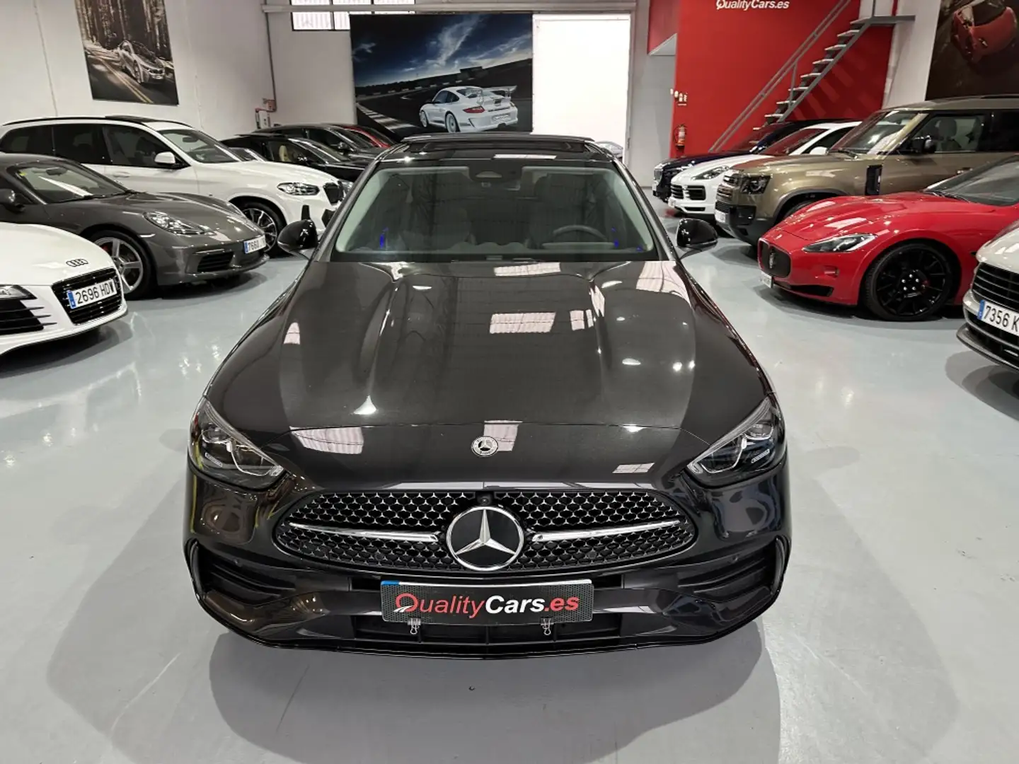 Mercedes-Benz C 200 200d 9G-Tronic Zwart - 2