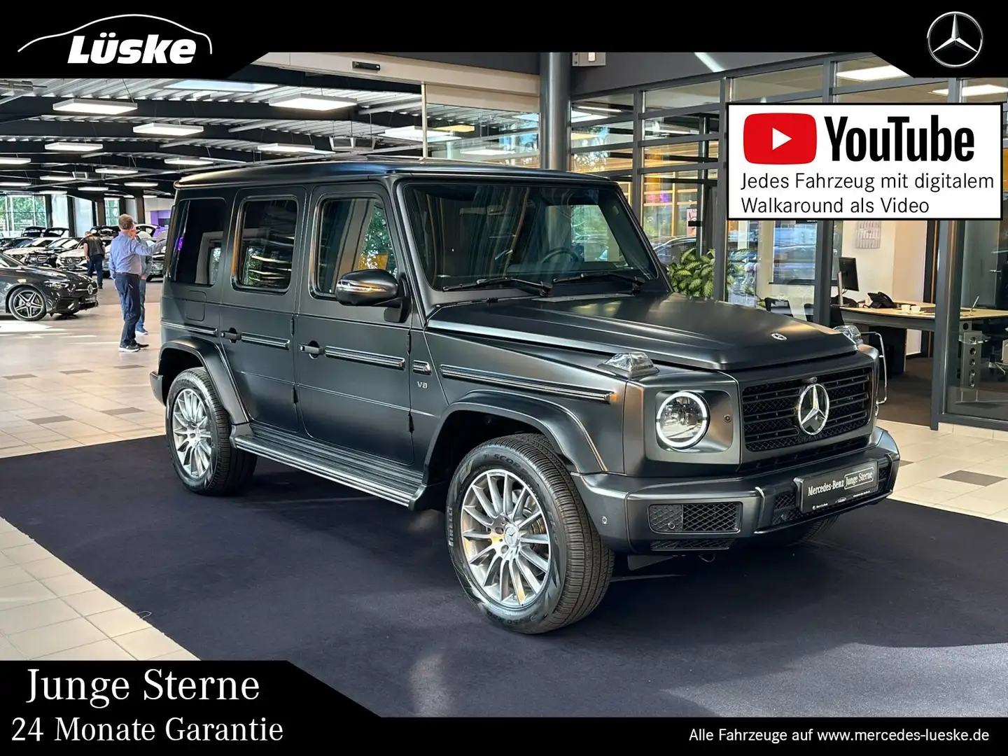 Mercedes-Benz G 500 G 500 AMG Line Night MATTLACK Sportabgas Massage Schwarz - 1