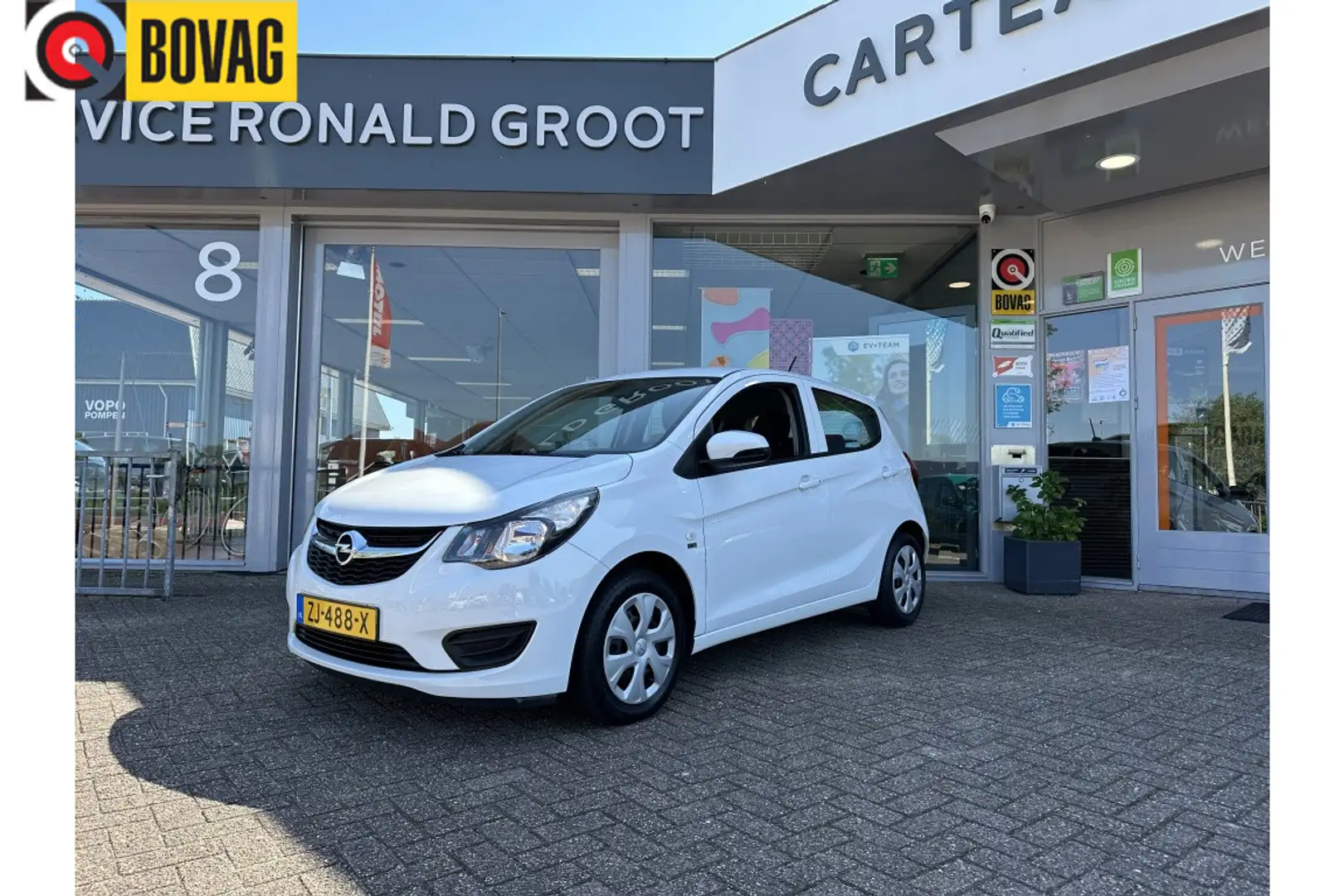 Opel Karl | Airco | Carplay | Cruise 1.0 120 Jaar Edition Blanco - 1