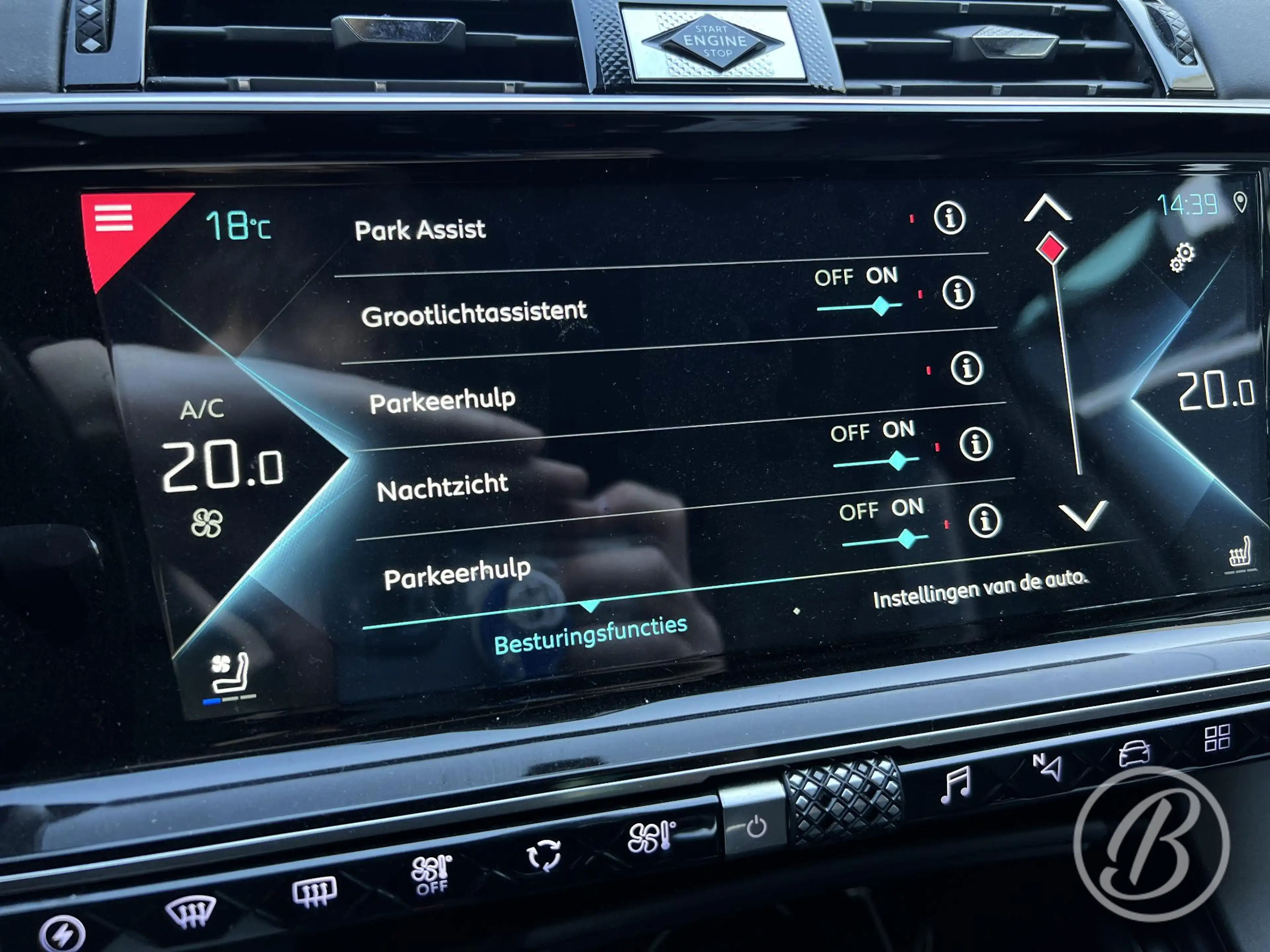 DS Automobiles DS 7 1.6 E-TENSE 300pk Aut 4x4 Louvre night vision, ele — photo 30