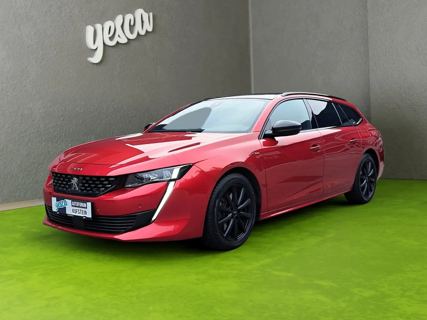 Peugeot 508 Hybrid 225 GT Plug In Hybrid, AHK, 8fach bereift Rot - 1