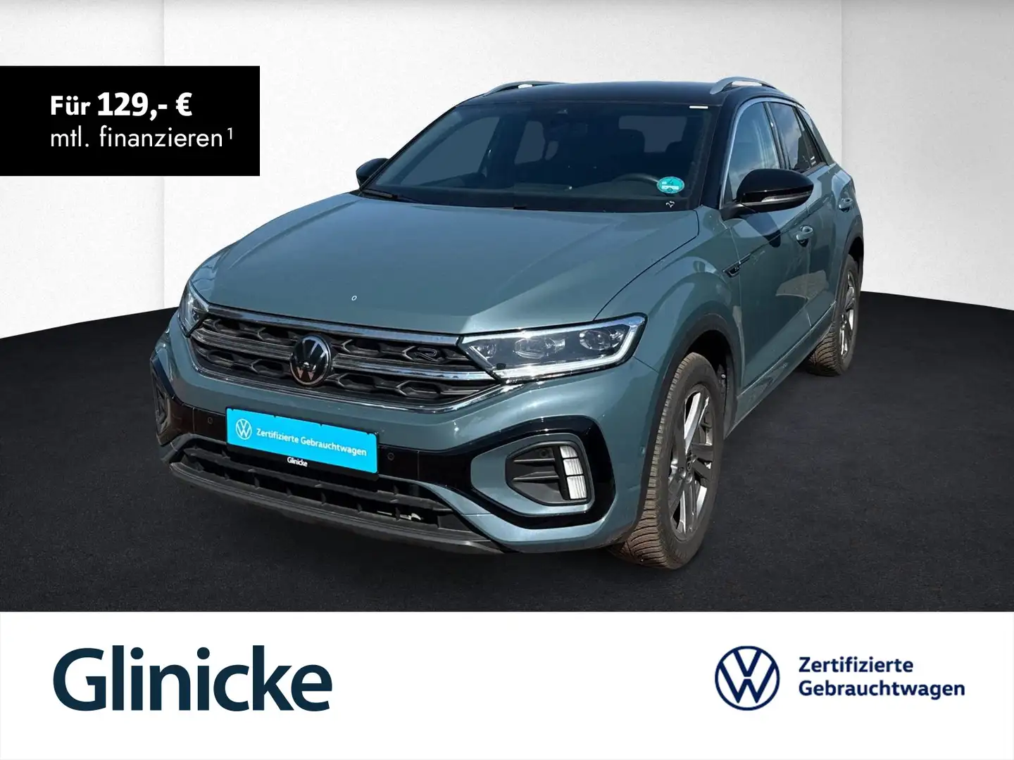 Volkswagen T-Roc R-Line 2.0 TDI DSG AHK+Rückfahrk.+SHZ+LM+A Blau - 1
