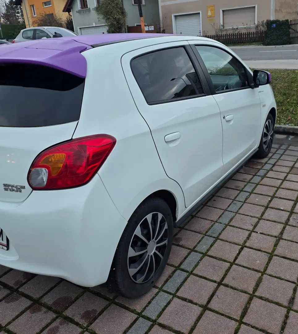 Mitsubishi Space Star Space Star 1,2 MIVEC AS&G Comfortline Weiß - 2