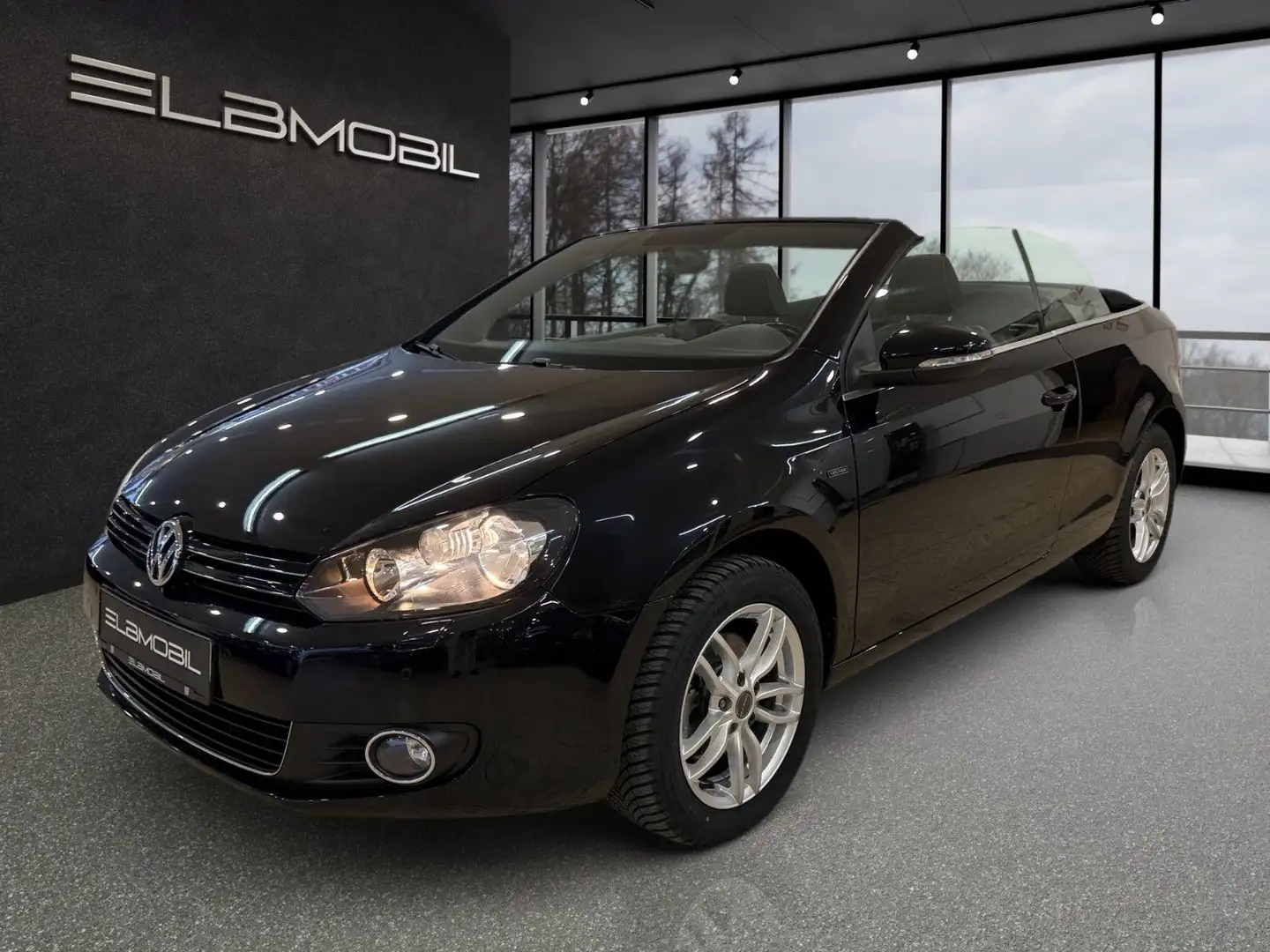 Volkswagen Golf VI 1,4 Cabriolet Lounge Navi RNS 315 Schwarz - 2