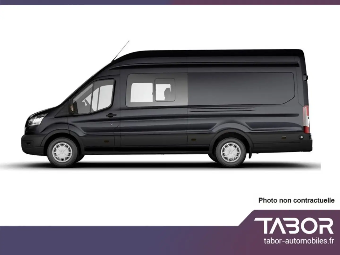 Ford Transit DCiV 350 TDCi 165 RWD L4H3 Trend Чёрный - 2