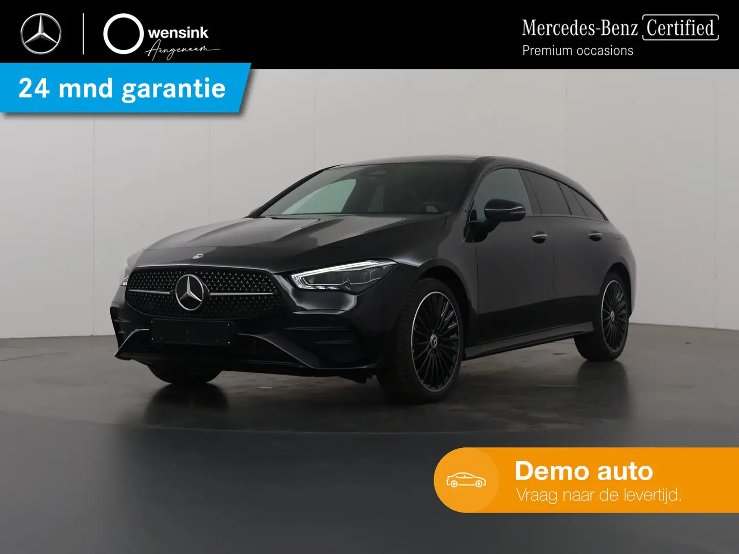 Mercedes-Benz CLA 250 Shooting Brake 250e Star Edition AMG Line Mercedes Zwart - 1