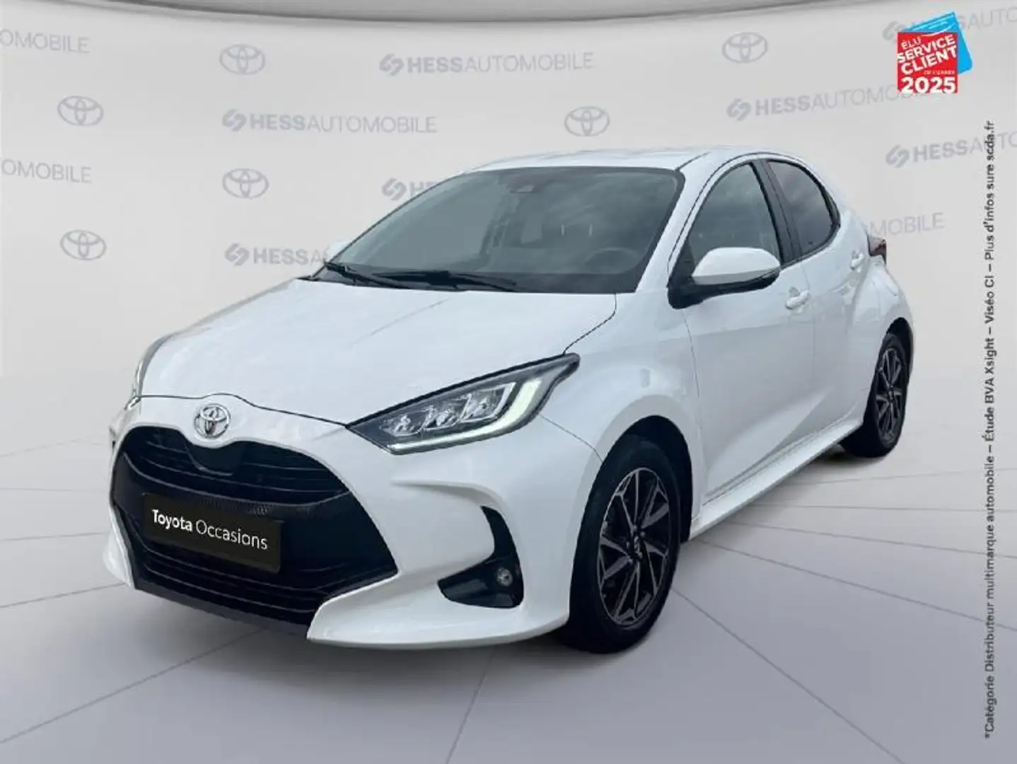 Toyota Yaris 70 VVT-i Design 5p Blanc - 1