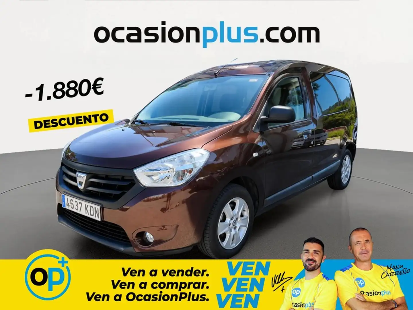Dacia Dokker 1.5dCi Ambiance SS 66kW Marrón - 1