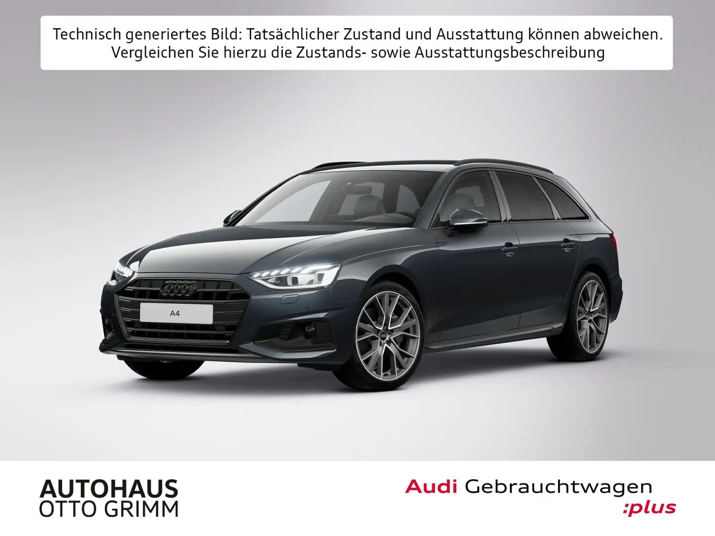 Audi A4 Avant 40 TFSI AHK SHZ Navi Kamera Grau - 1