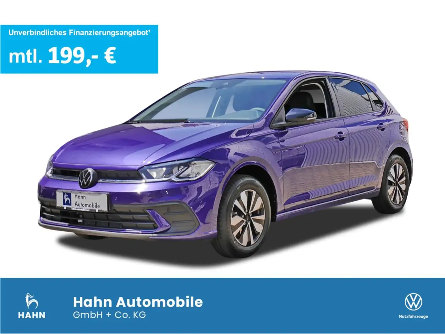 Volkswagen Polo GOAL 1,0 l TSI OPF *Sofort Verfügbar* Violett - 1