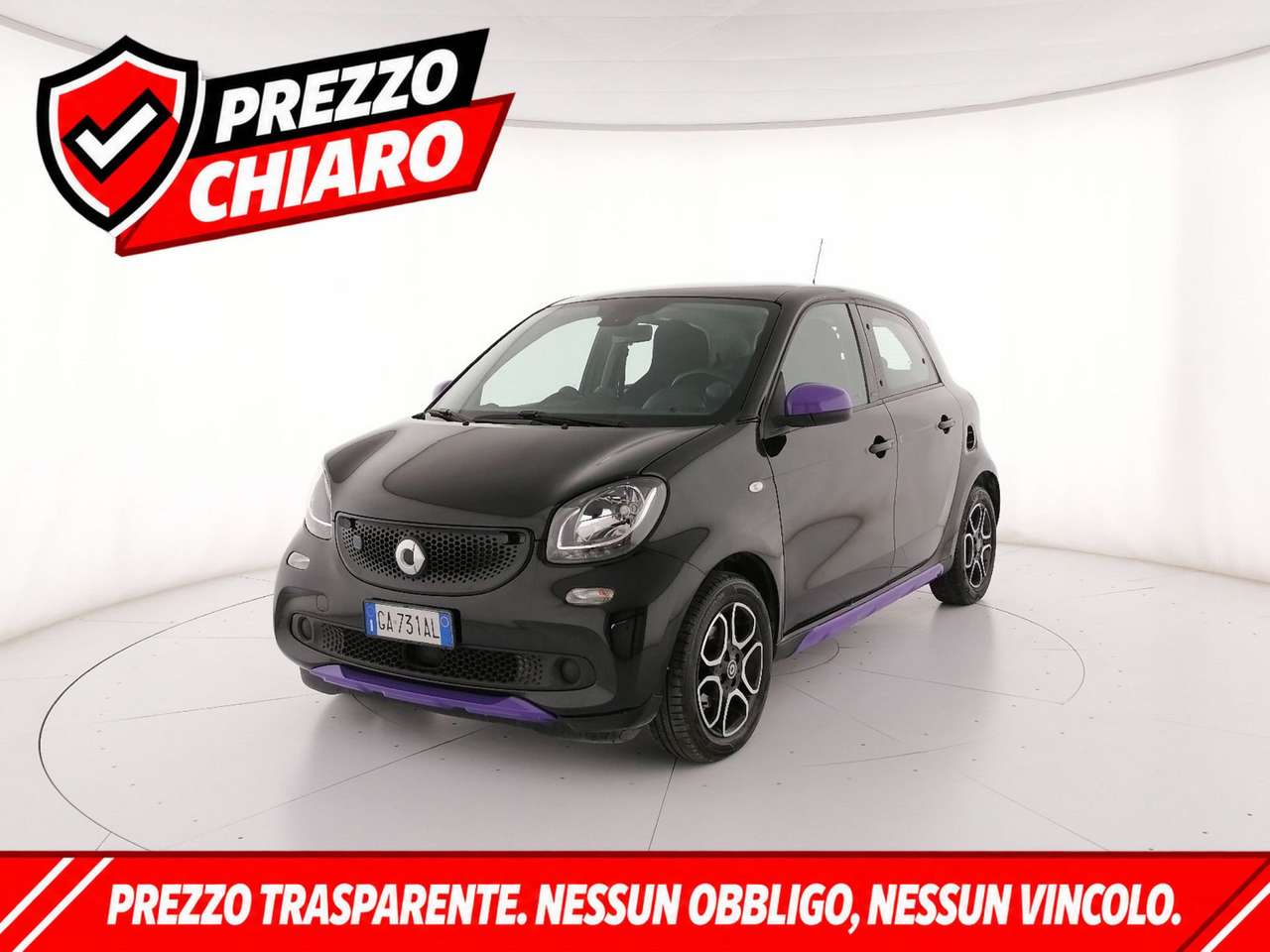 smart forFour eq enel x black