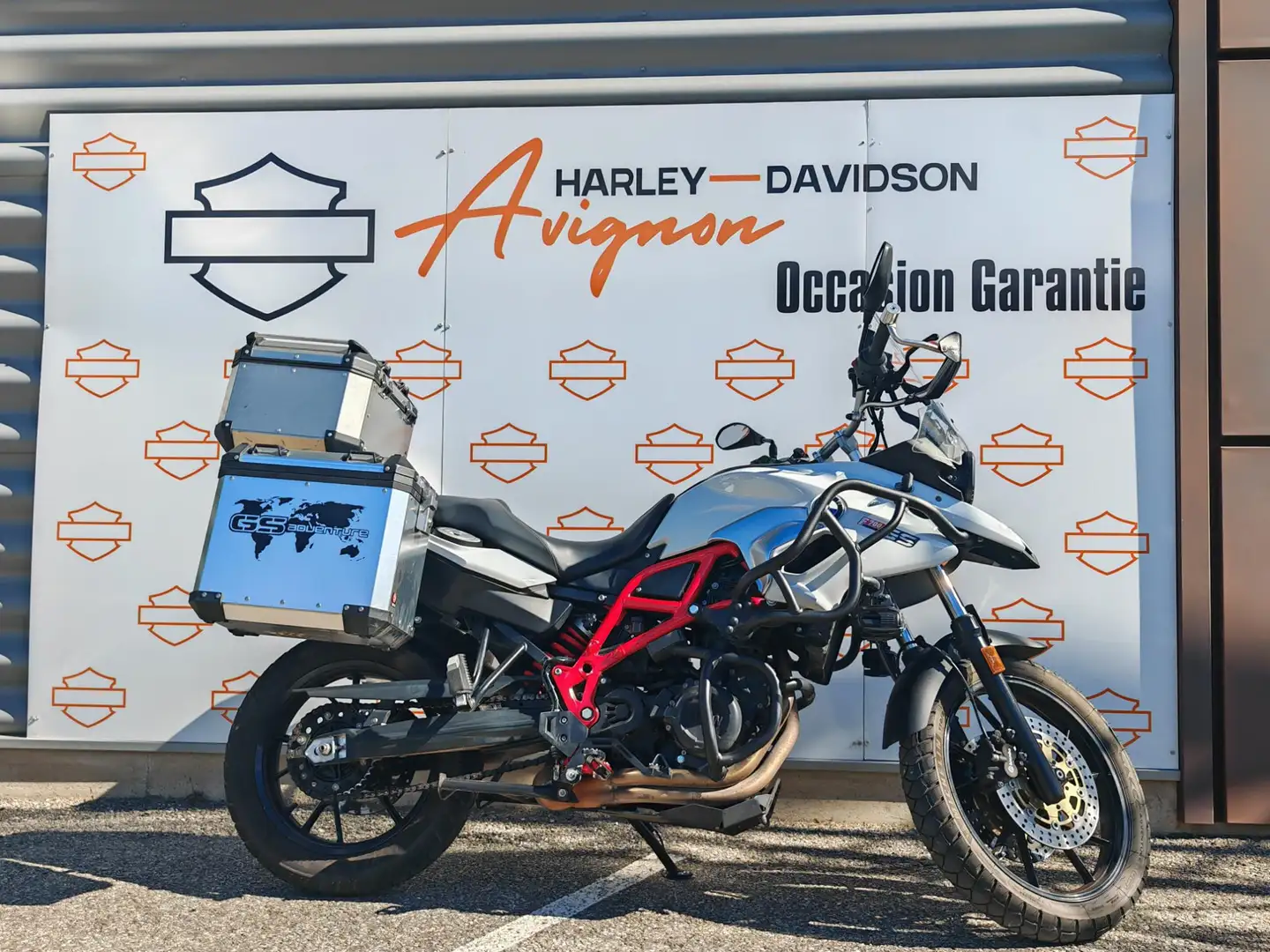 BMW F 700 GS Weiß - 1