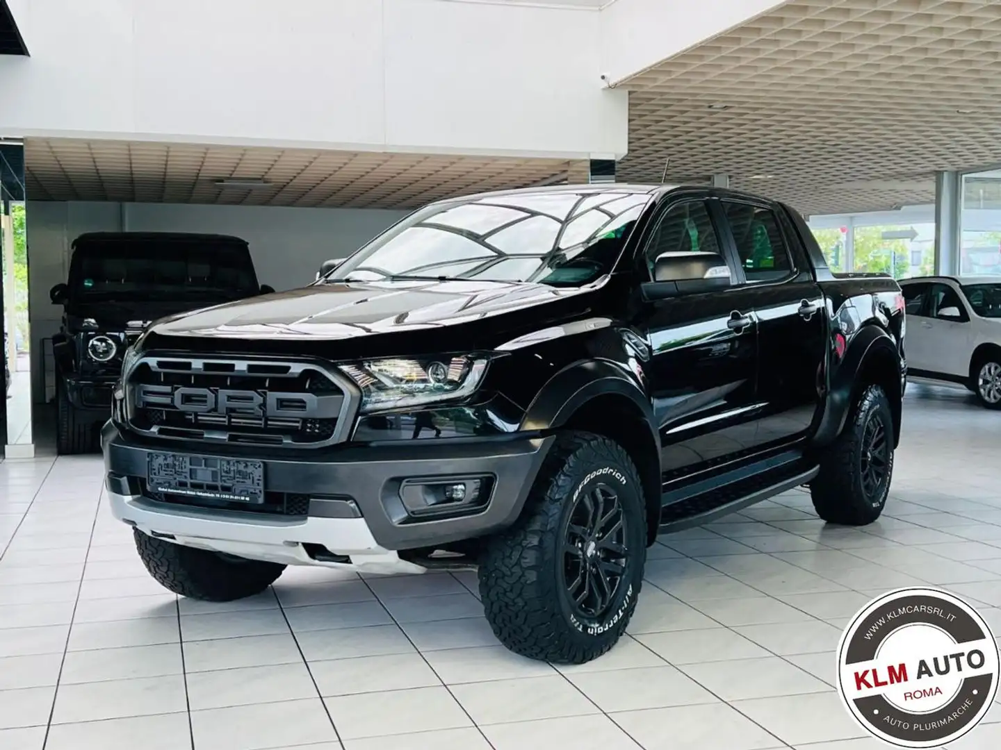 Ford Ranger Raptor 2.0 TDCi aut. 213CV * TAGLIANDI CERTIFICATI FORD * Czarny - 1