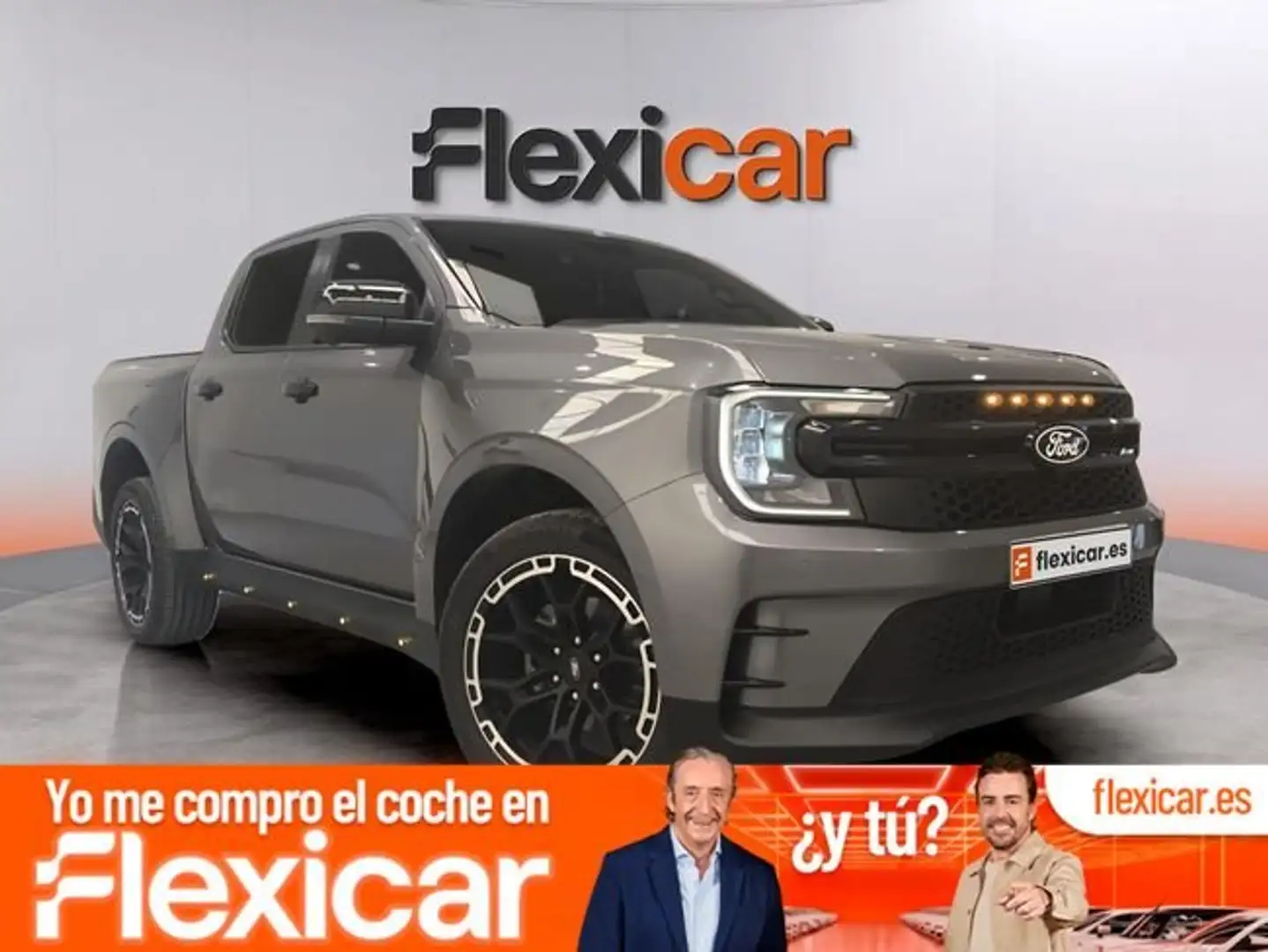 Ford Ranger 3.0 Ecoblue e-AWD Dob Cab MS-RT AT Gris - 1