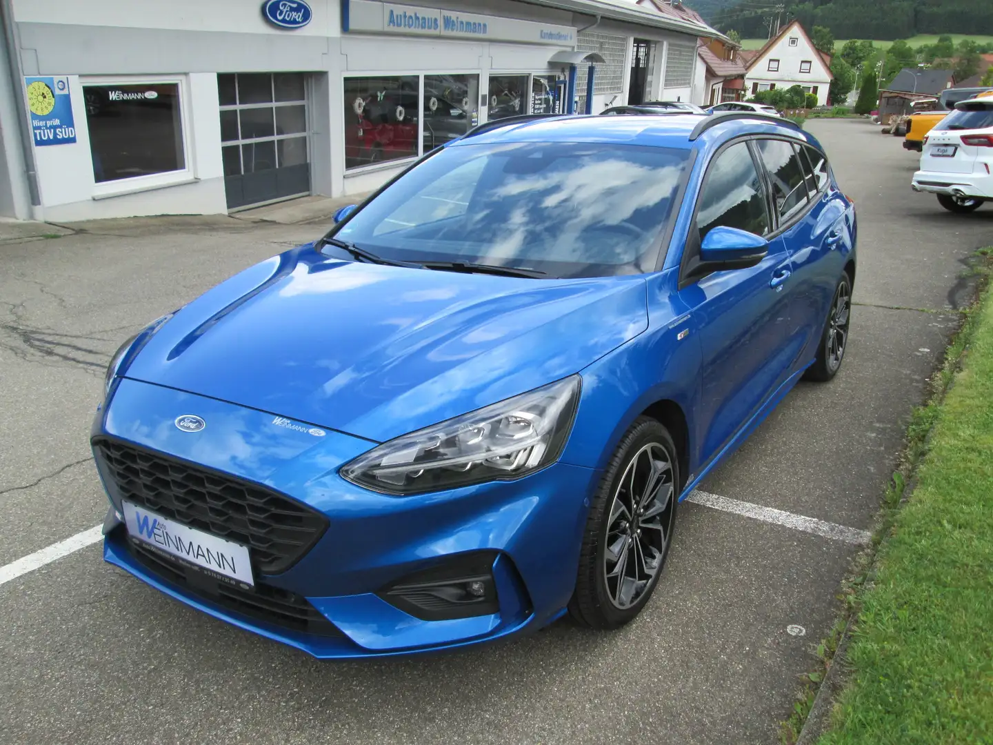 Ford Focus ST-Line, Klima,Winterpak.,LED, Einparkass.,Kamera. Bleu - 1