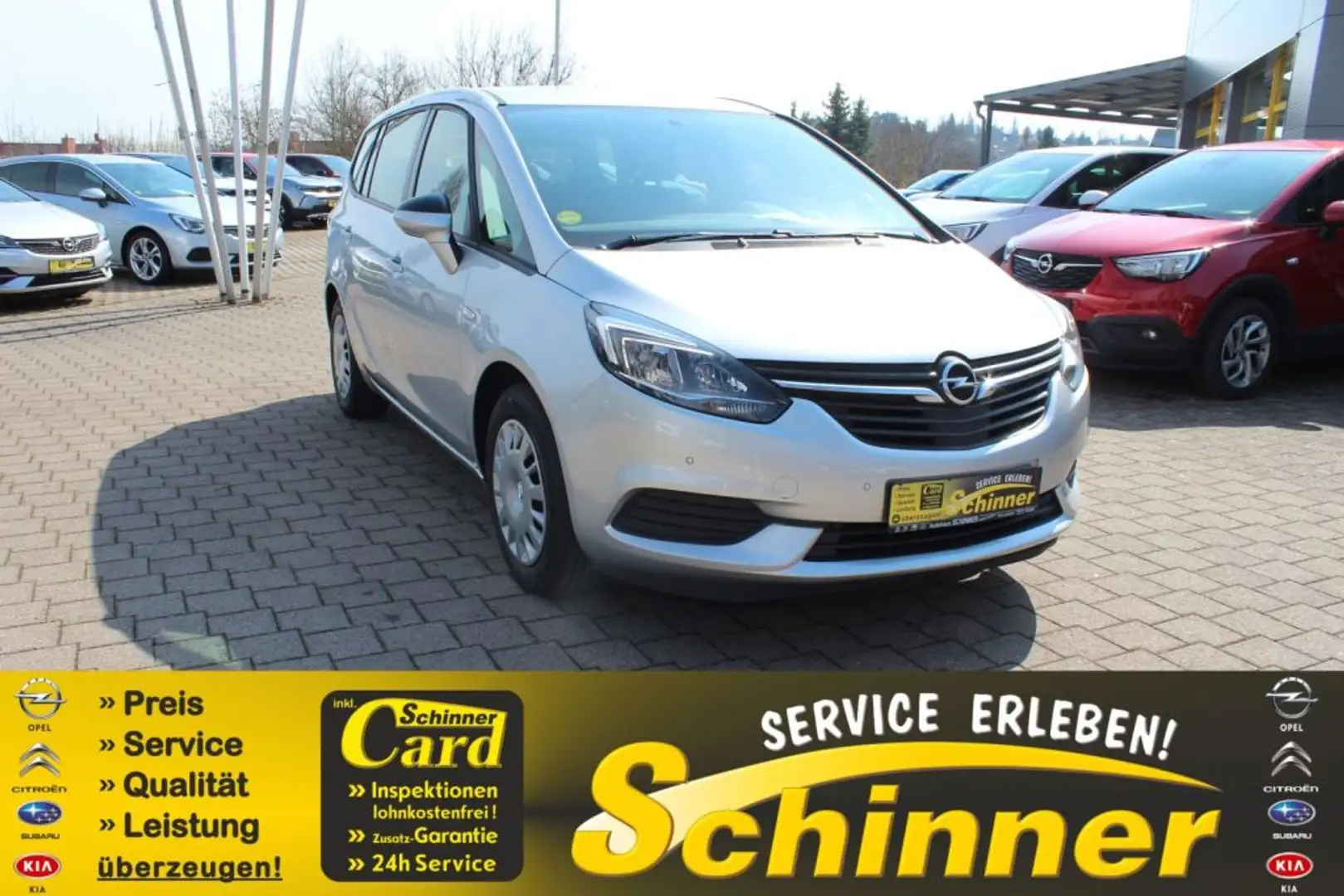 Opel Zafira Tourer 1.6 D (CDTi ecoFLEX) Start/Stop Edition Silber - 1