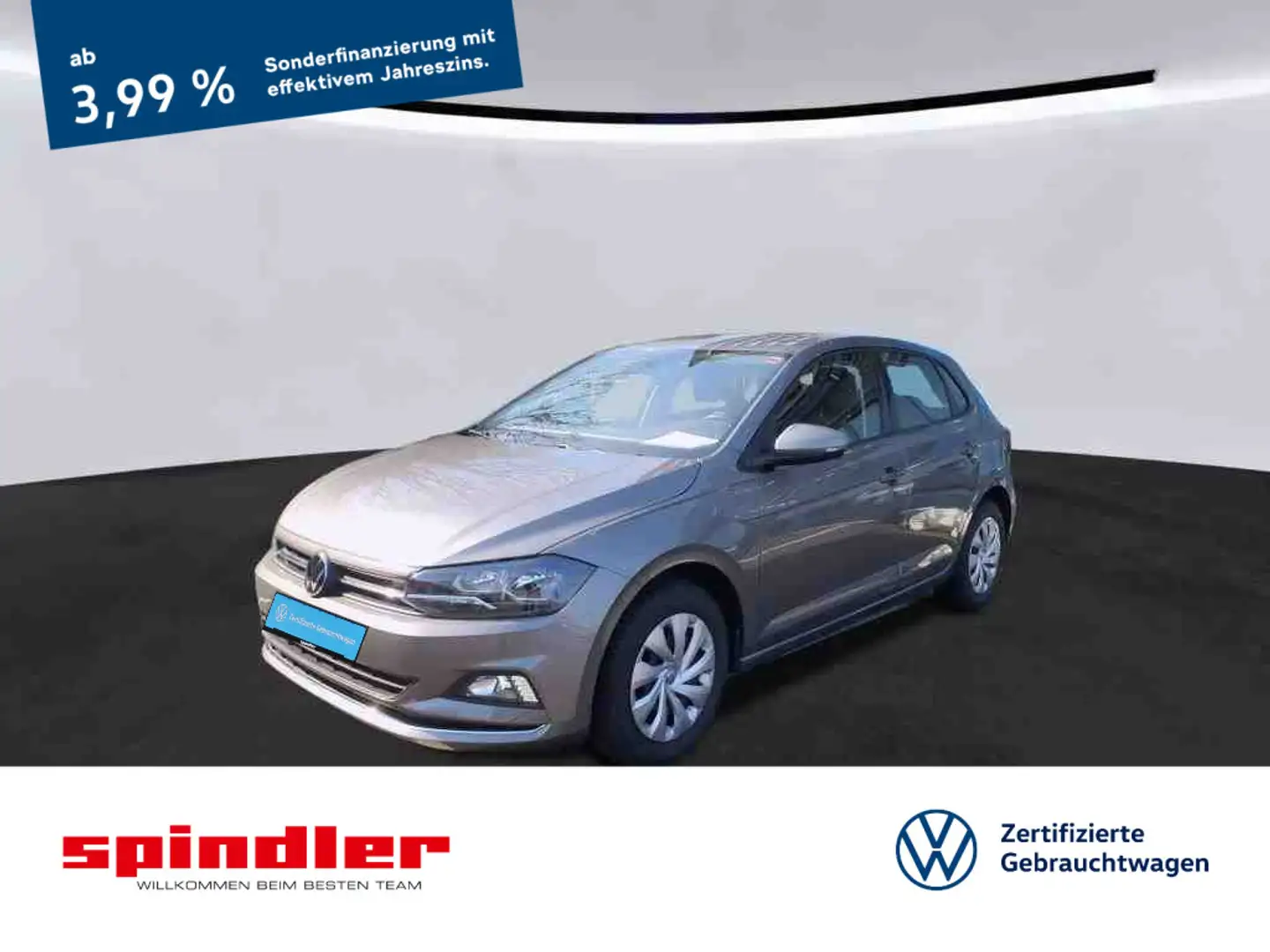 Volkswagen Polo Highline 1.0 TSI / PDC, APP, SH Grau - 1