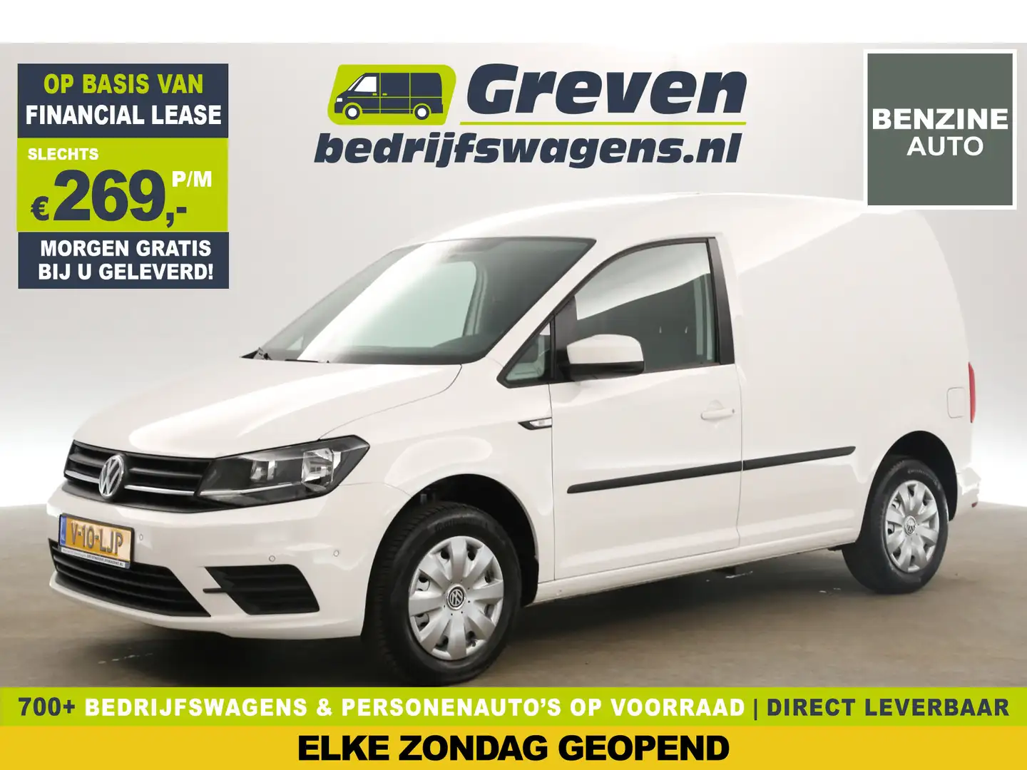 Volkswagen Caddy 1.0 TSI L1H1 | BENZINE | EMISSIEVRIJE ZONE | Airco Blanco - 1