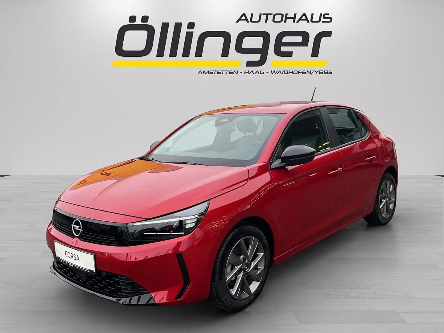 Opel Corsa Edition 1.2 Turbo + tolle Extras! Rot - 1