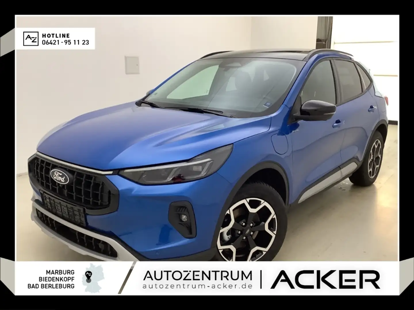 Ford Kuga 2.5 Duratec PHEV Active X AT. LED/PSD -36%* Blau - 1