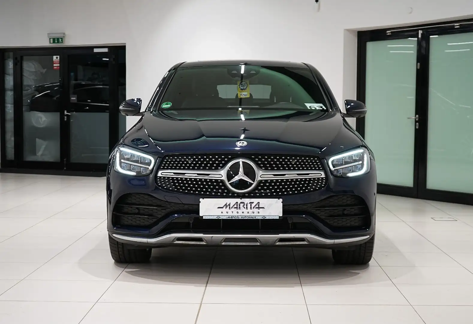 Mercedes-Benz GLC 300 |AMG|HUD|MASSAG|360°|LUFT|MEMO|BURMES|AHK Bleu - 1