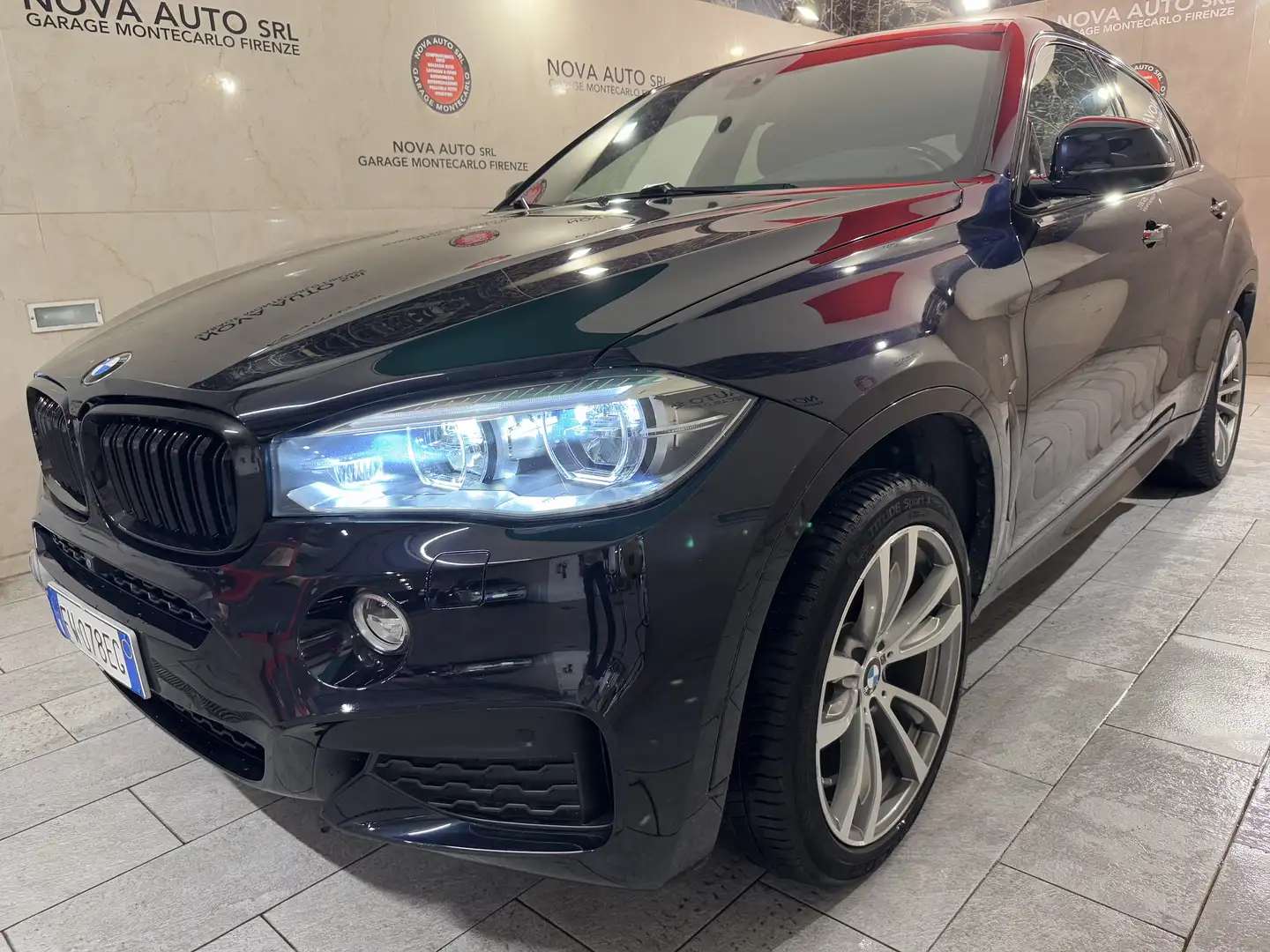 BMW X6 X6 xdrive30d Msport 249cv auto TAGLIANDI BMW Azul - 2