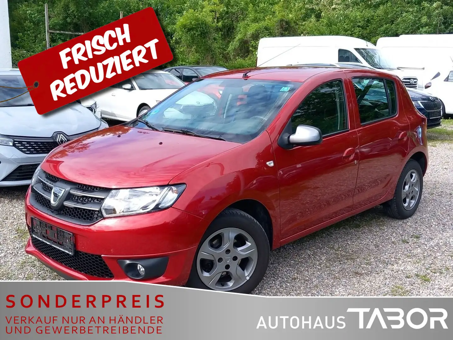 Dacia Sandero II 1.5 dCi 90 Celebration PDC Klima LM Rot - 2