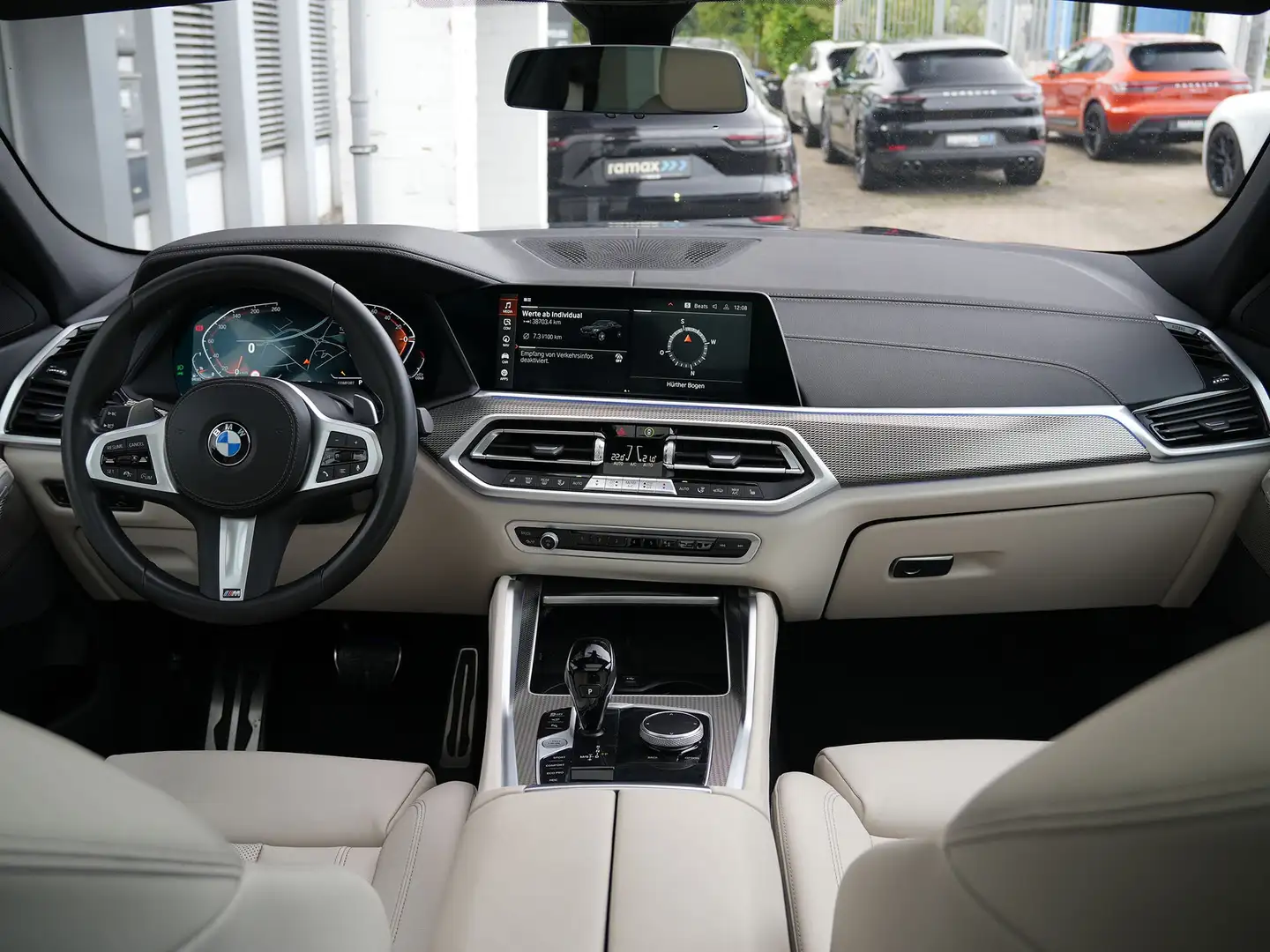 BMW X6 X6 xDrive30d M SPORTPAKET-BLACK EDITION-PANO-22M Schwarz - 2