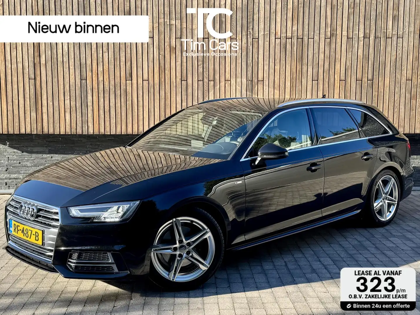 Audi A4 Avant 1.4 TFSI Sport S line edition Automaat | LED Schwarz - 1