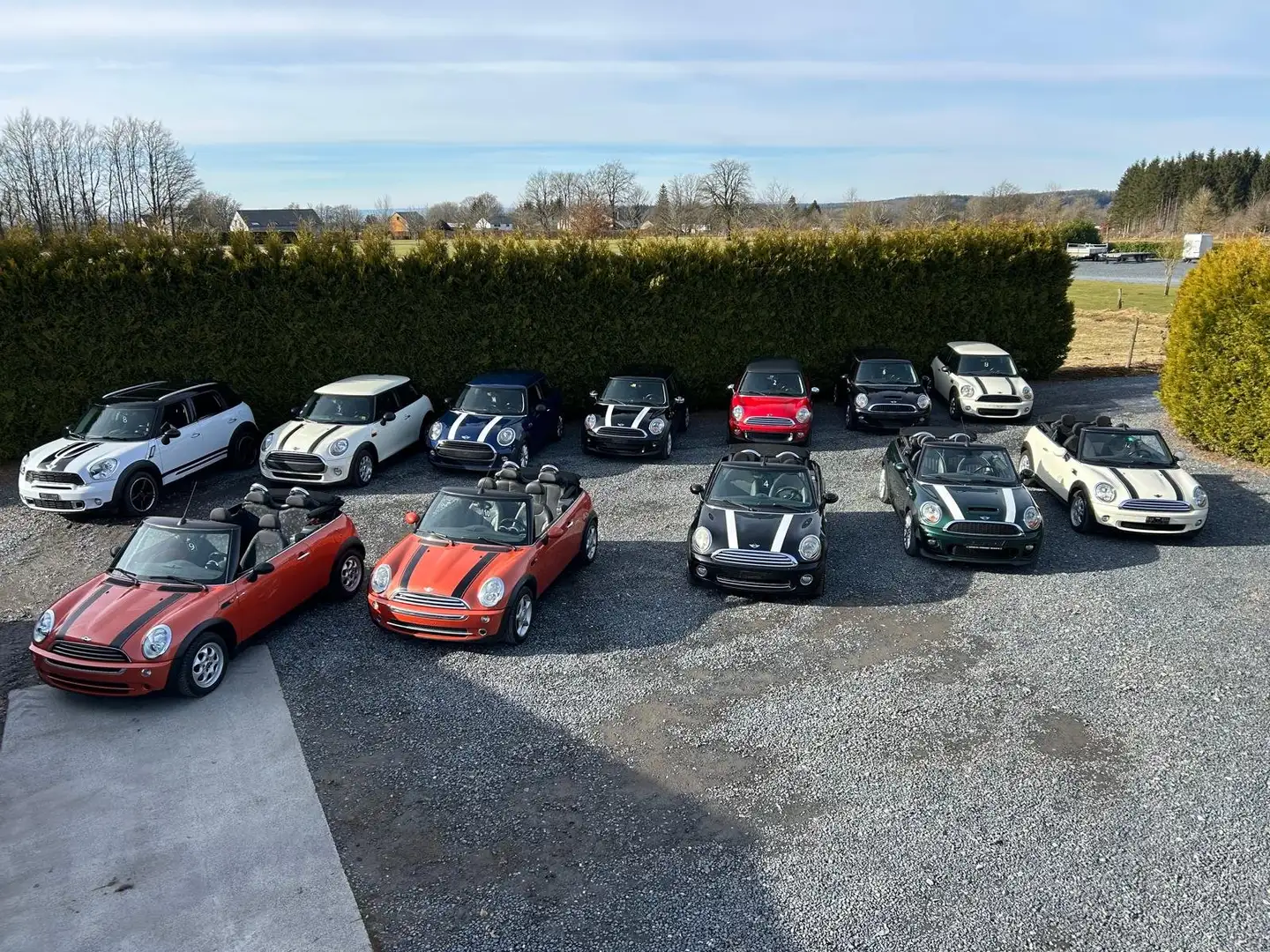 MINI One Cabrio Cabriolet 1.6i 16v parfait état Orange - 1