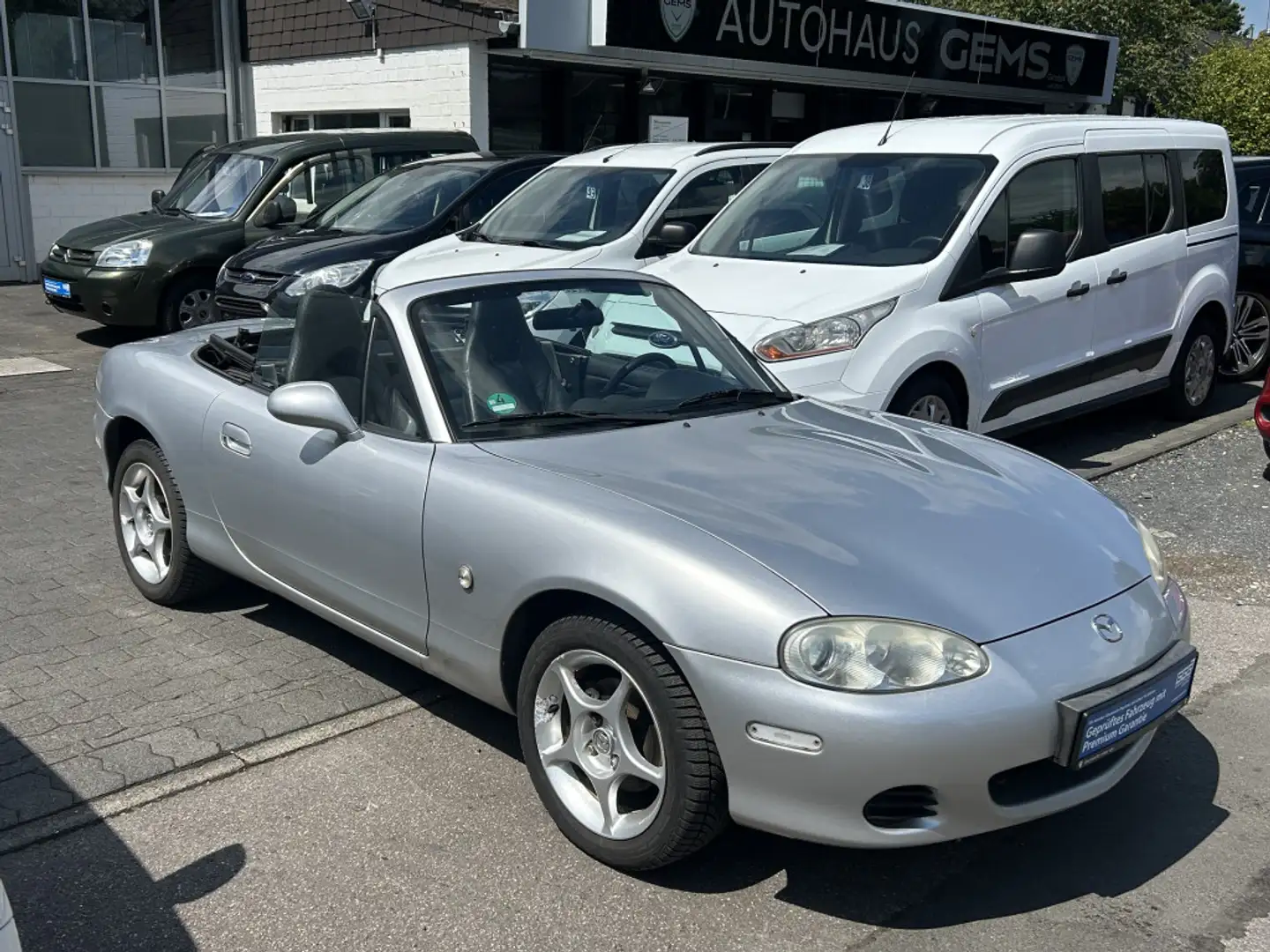Mazda MX-5 Comfort Cabrio Leder Alufelgen Plateado - 1