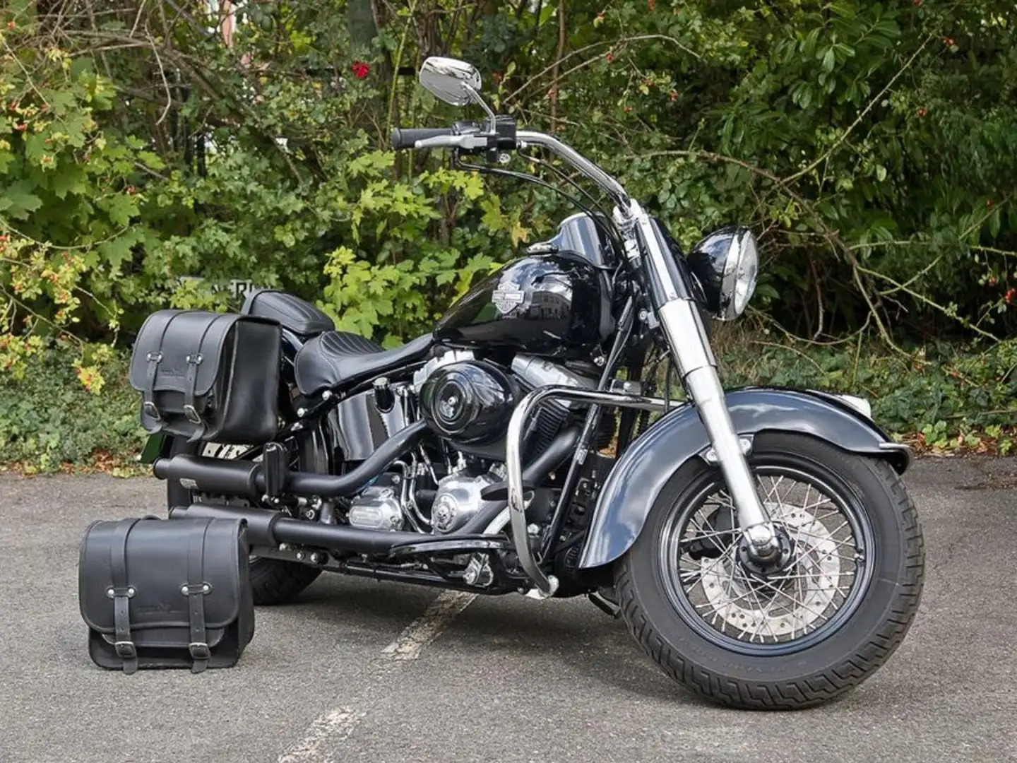 Harley-Davidson Softail Slim Czarny - 1