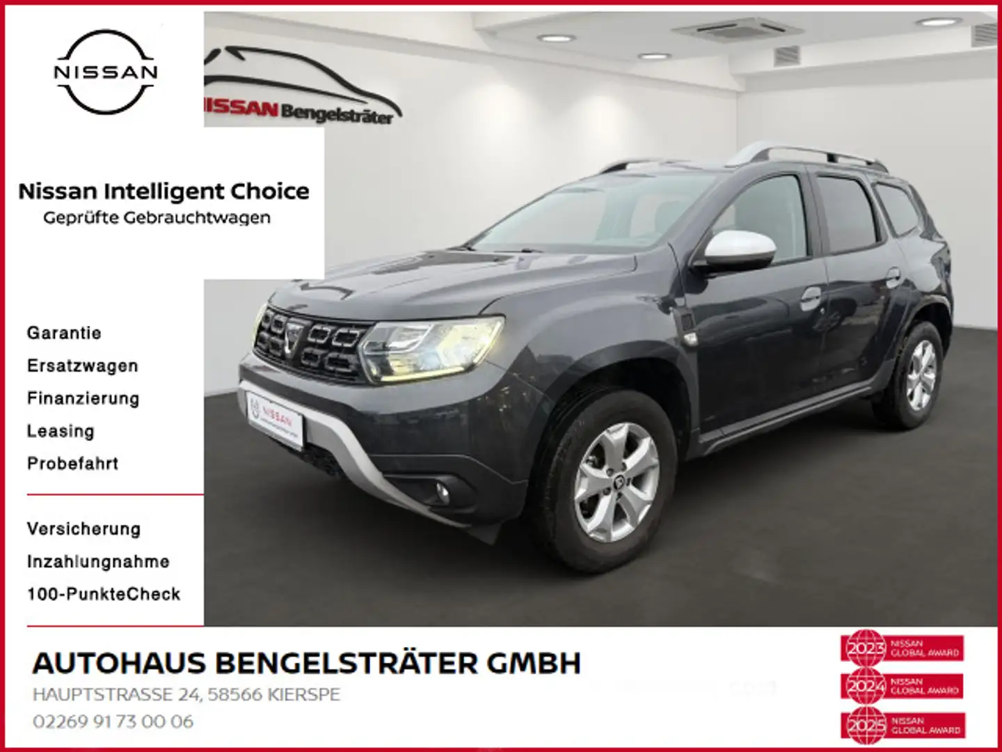 Dacia Duster II 1.3 TCe 130 Urban 2WD AHK Grau - 1
