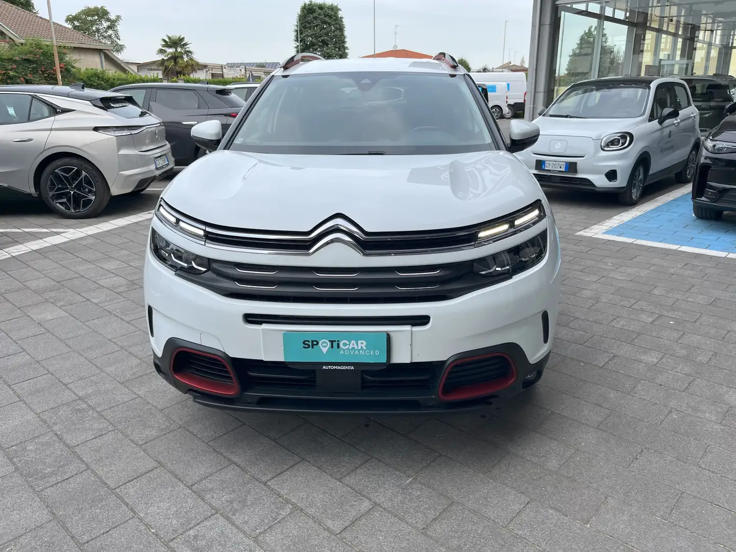 Citroen C5 Aircross 1.2 Benzina 130cv EAT8 C-SERIES Usato Garantito Weiß - 2