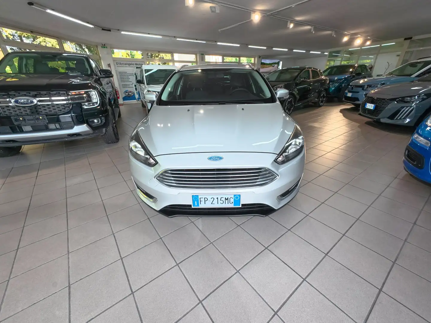 Ford Focus Focus IV 2015 SW SW 1.6 Titanium Gpl 120cv my17 Zilver - 2
