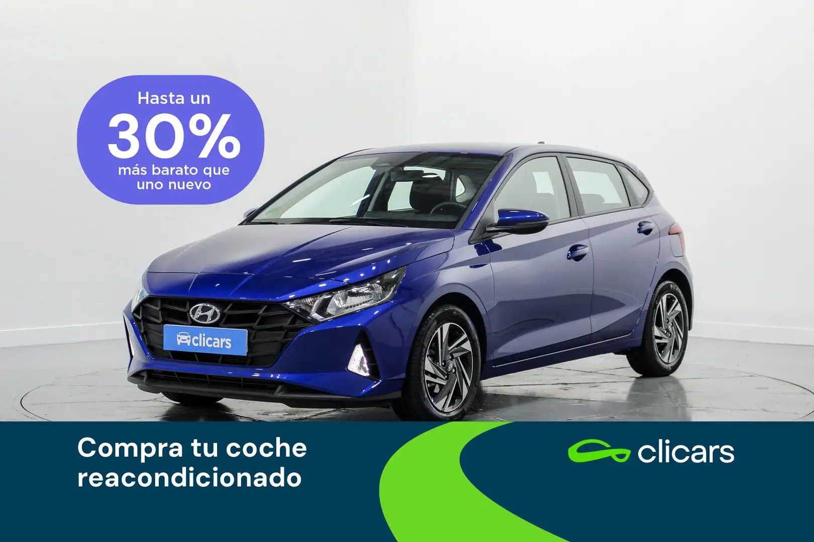 Hyundai i20 1.2 MPI Klass Azul - 1