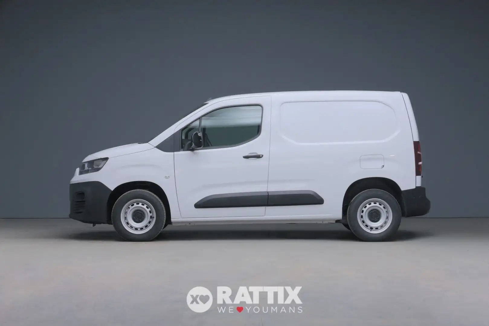 Fiat Doblo VAN 1.5 BlueHDI 100CV CH1 IVA ESCLUSA Wit - 2