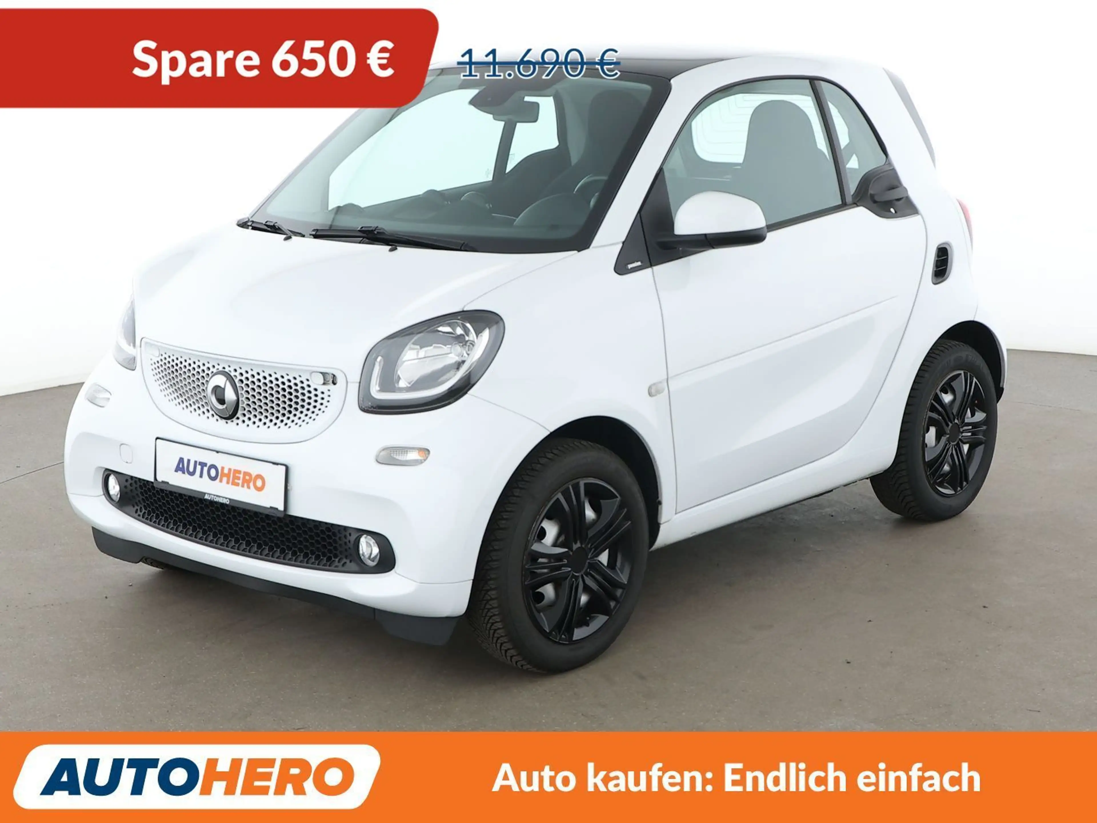 smart forTwo 1.0 passion Aut.*NAVI*SHZ*KLIMA*TEMPO*PANO*