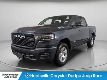 Blue 2026 RAM 1500 Pickup Truck Four-Wheel Drive 8-Speed Automatic