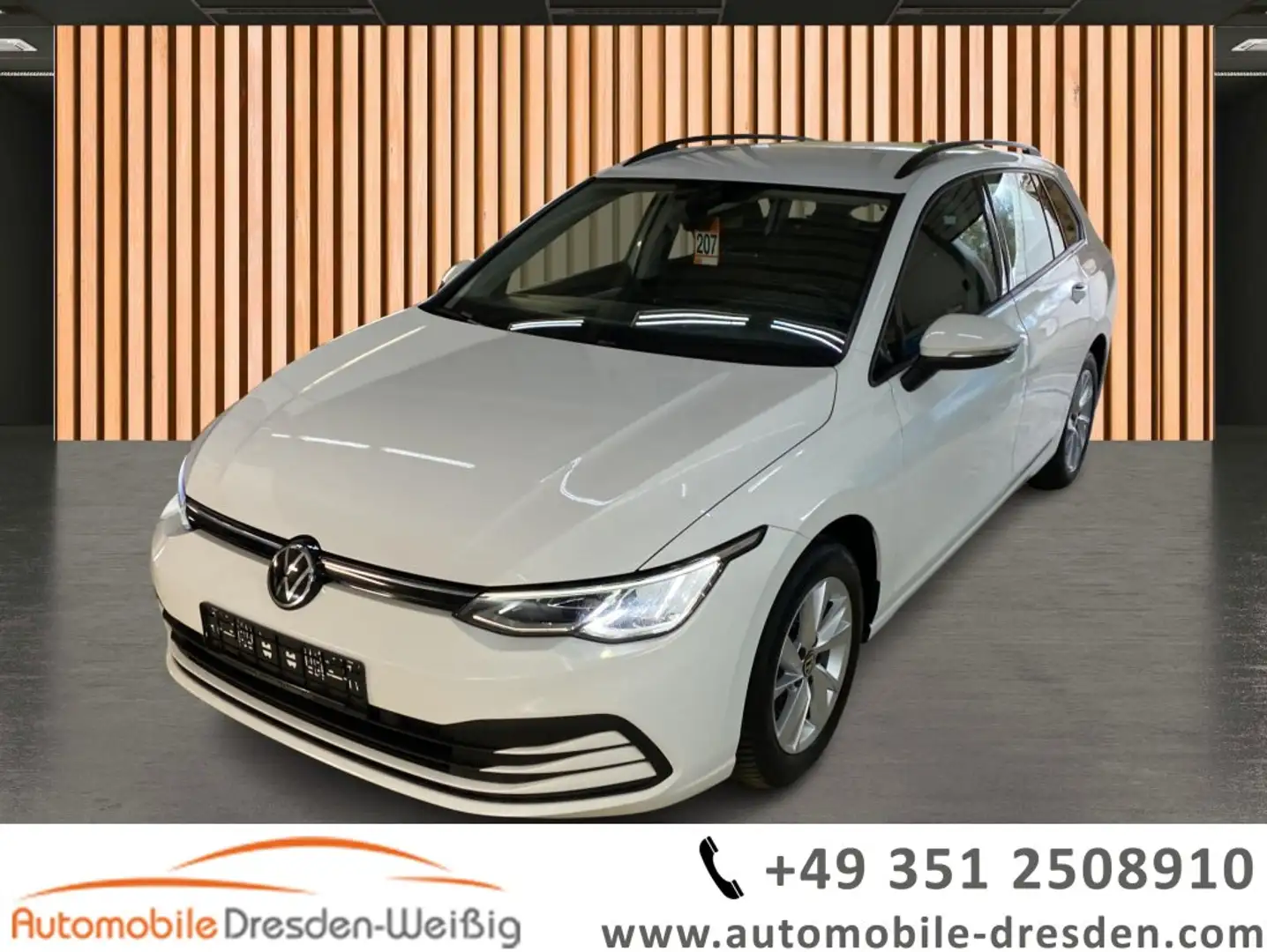 Volkswagen Golf Variant 2.0 TDI DSG Life*Navi*ACC*LED*DAB* Білий - 1