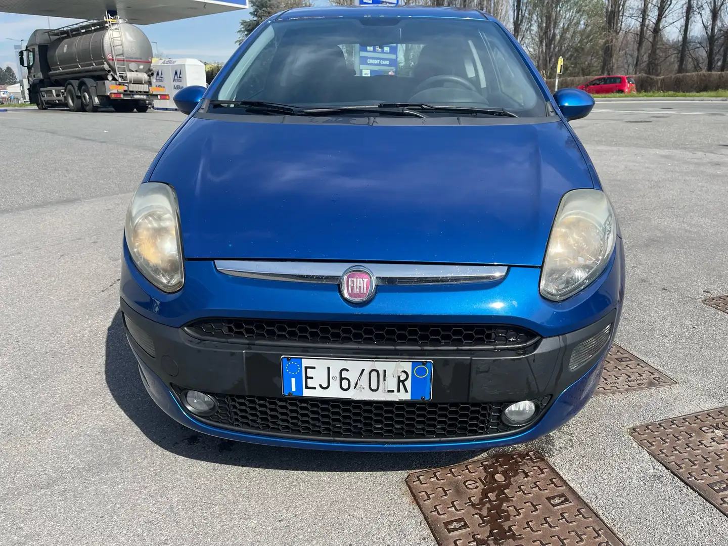Fiat Punto Evo 3p 1.3 mjt easypower 75cv Modrá - 1